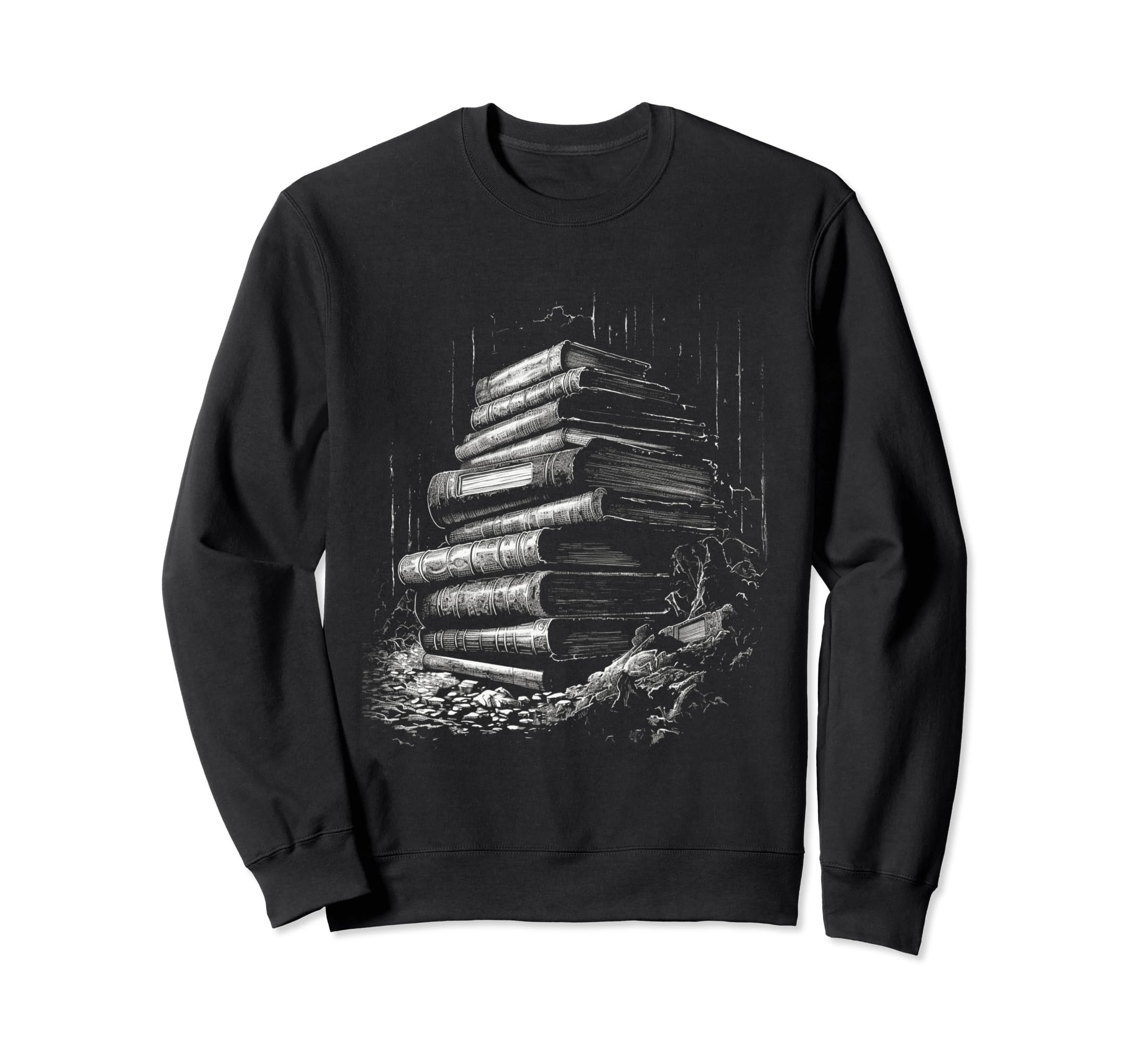 Books Reading Book Lover Literacy Sweatshirt - Trendy Graphic for Adults - T-Shirt, Sweatshirt, Hoodie
