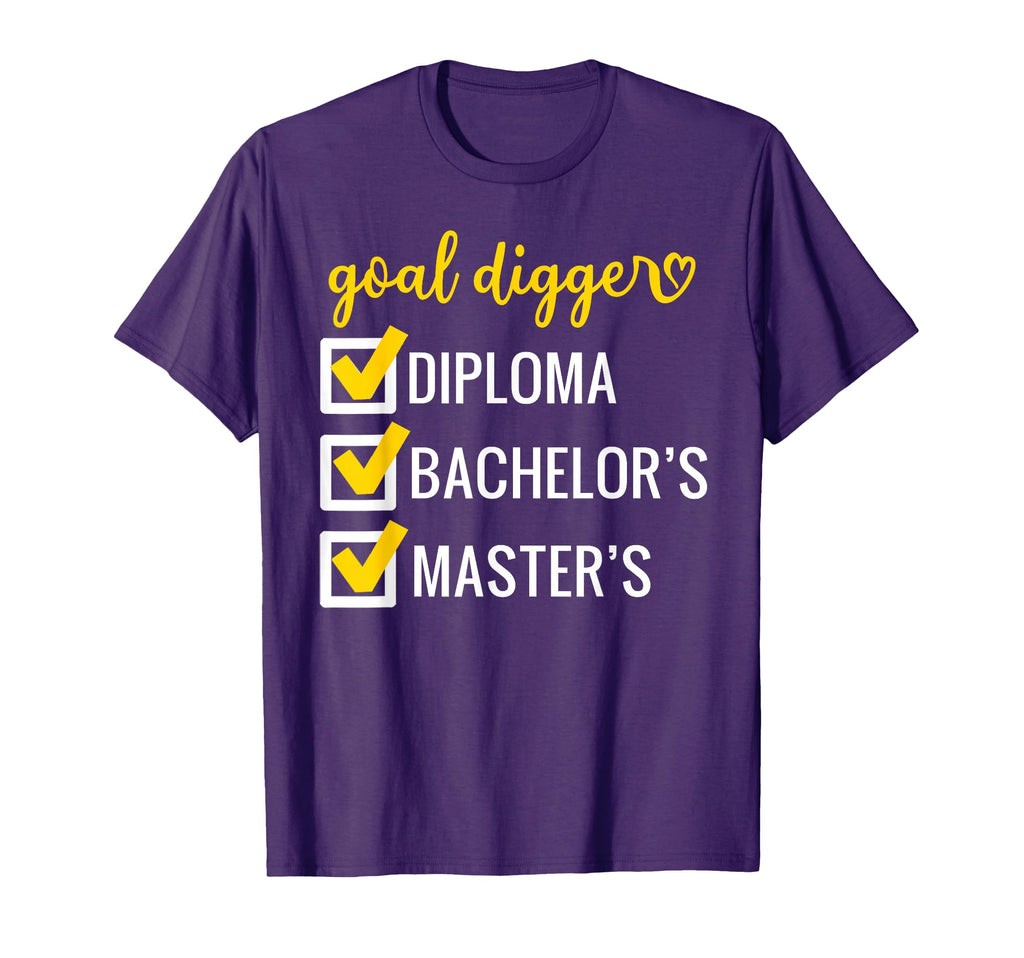 Goal Digger Inspirational Quotes T-Shirt - Fun Novelty Design for Adults - T-Shirt, Sweatshirt, Hoodie