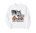 San Francisco Cat Golden Gates Sweatshirt - Unique Graphic Men Women - T-Shirt, Sweatshirt, Hoodie