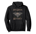 Fairy Grunge Fairycore Antisocial Hoodie - Minimalist Print for Adults - T-Shirt, Sweatshirt, Hoodie
