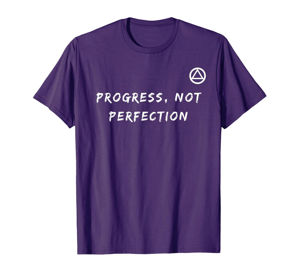Fun Progress Not Perfection T-Shirt - Fun Novelty Design for Adults - T-Shirt, Sweatshirt, Hoodie