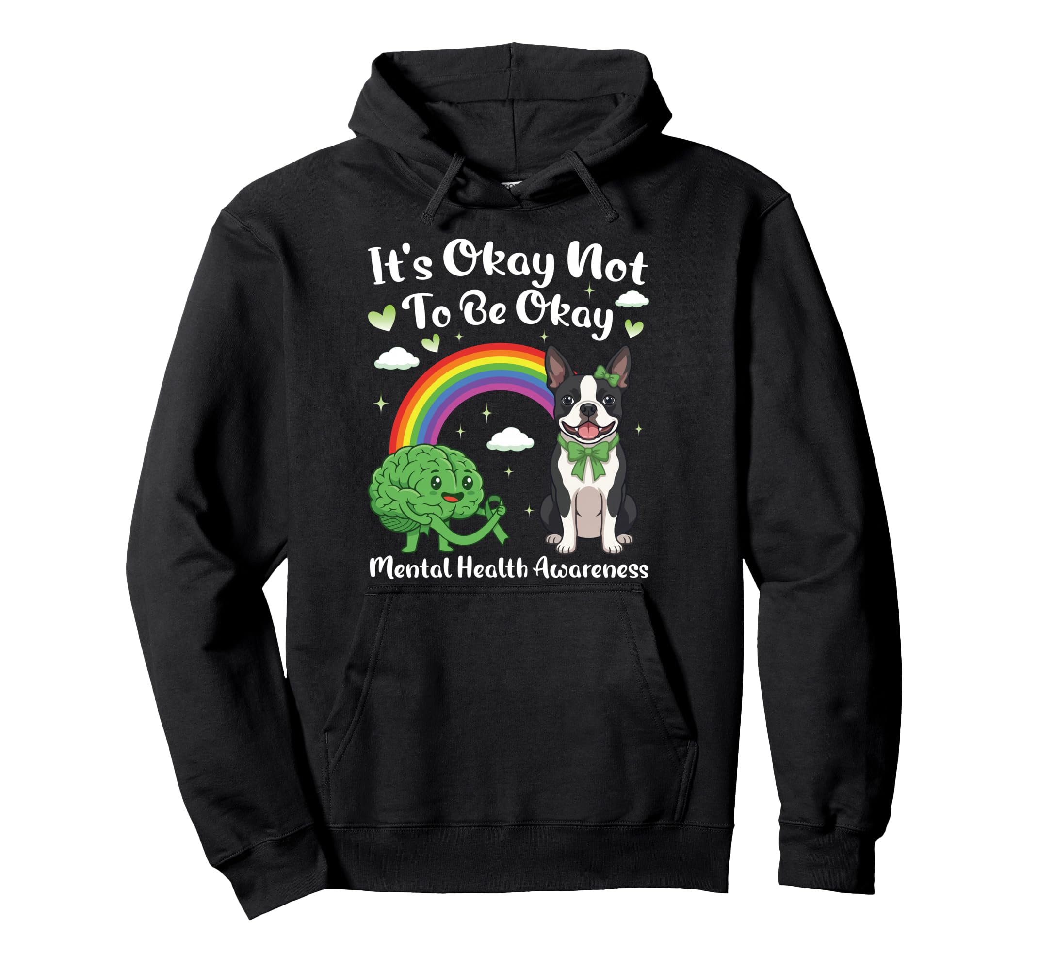Its Okay Not To Be Mental Health Hoodie - Novelty Apparel Men Women - T-Shirt, Sweatshirt, Hoodie