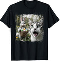 Cat Selfie with Easter Bunny Funny Easter Tee Unisex T-shirt, Sweatshirt, Hoodie, Long Sleeve Tee - T-Shirt, Sweatshirt, Hoodie