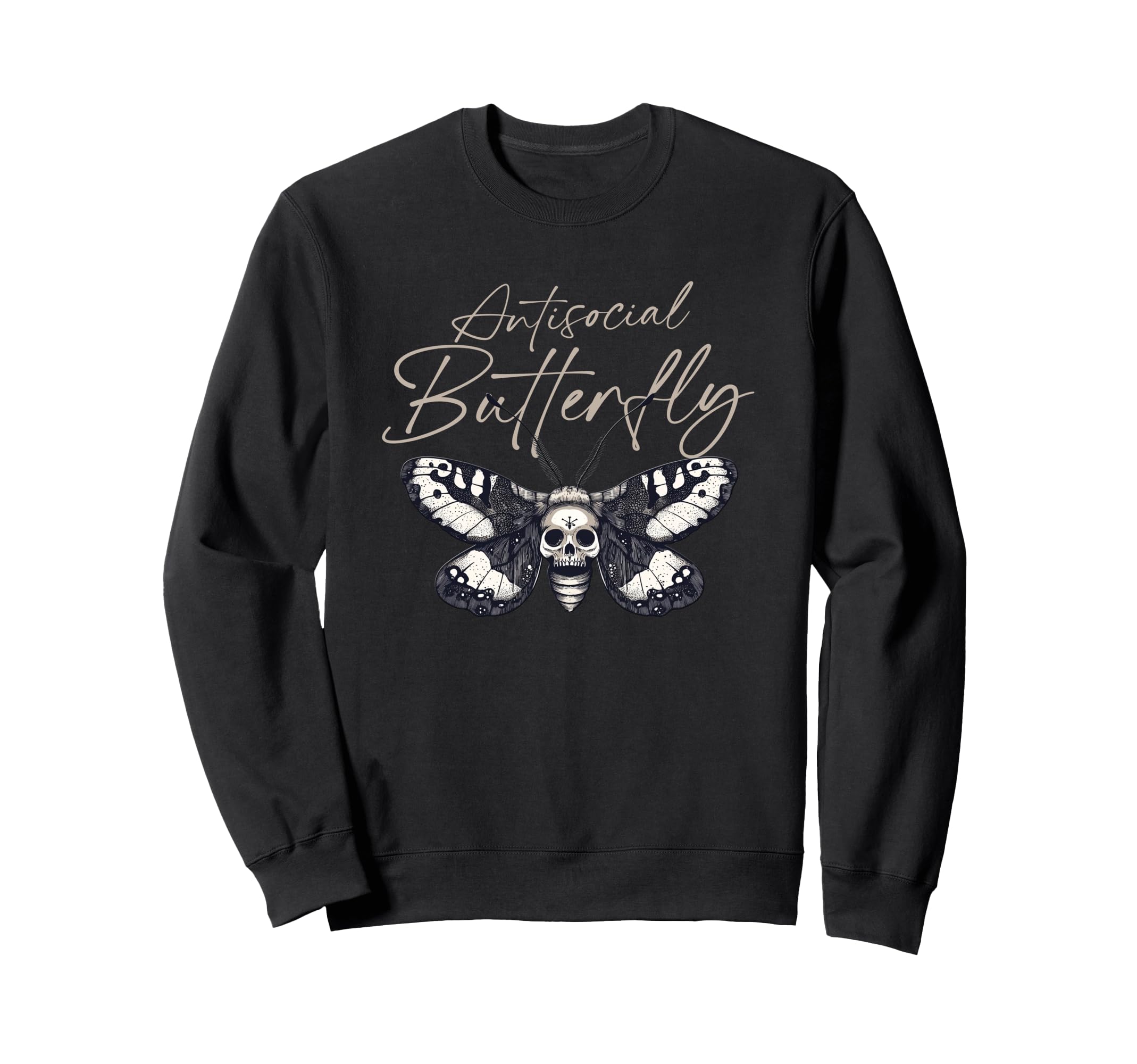 Antisocial Butterfly Gift T-Shirt - Casual Everyday Wear for Adults - T-Shirt, Sweatshirt, Hoodie