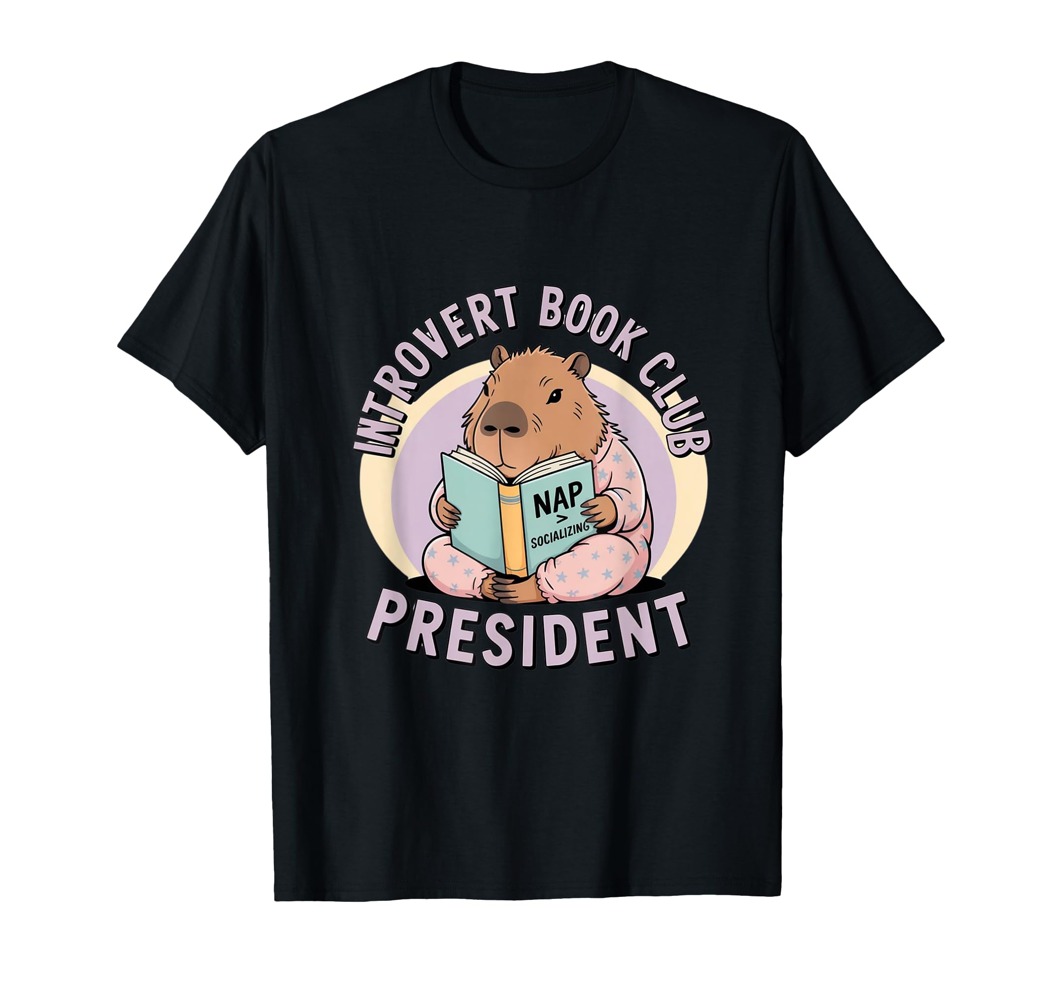 Introvert Book Club President T-Shirt - Streetwear Style Men Women - T-Shirt, Sweatshirt, Hoodie