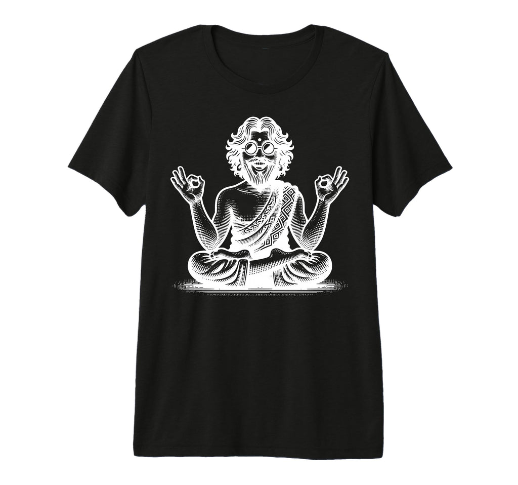 Meditate And Elevate Meditating T-Shirt - Aesthetic Graphic Men Women - T-Shirt, Sweatshirt, Hoodie