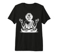 Meditate And Elevate Meditating T-Shirt - Aesthetic Graphic Men Women - T-Shirt, Sweatshirt, Hoodie