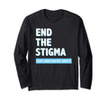 Fight Addiction Not Addicts End Stigma T-Shirt - Trendy Graphic Men Women - T-Shirt, Sweatshirt, Hoodie