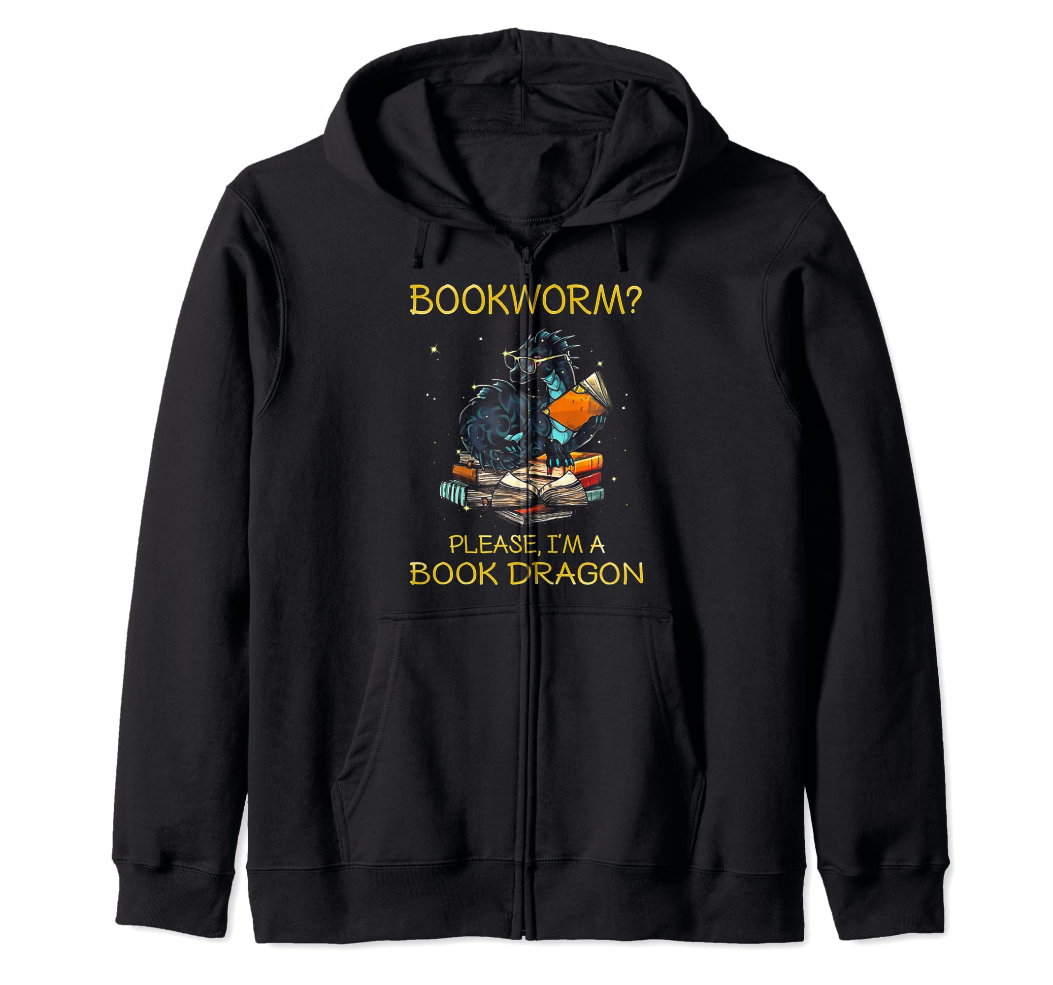 Funny Bookworm Please Im Book Dragon T-Shirt - Novelty Apparel Unisex - T-Shirt, Sweatshirt, Hoodie