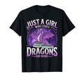 Just Who Loves Books And Dragons T-Shirt - Streetwear Style for Adults - T-Shirt, Sweatshirt, Hoodie
