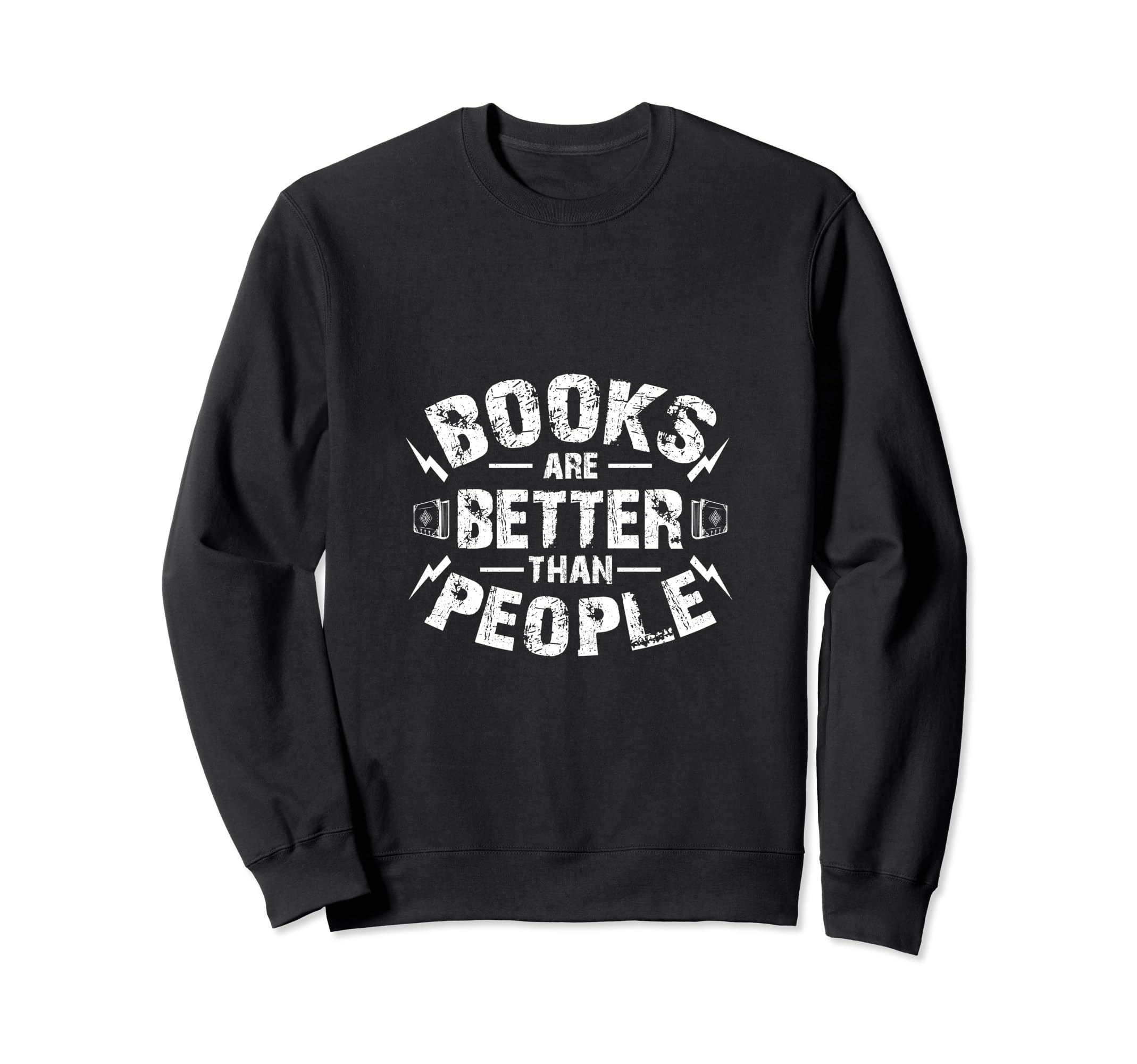 Reading Book Lover Literacy Sweatshirt - Fun Novelty Design for Adults - T-Shirt, Sweatshirt, Hoodie