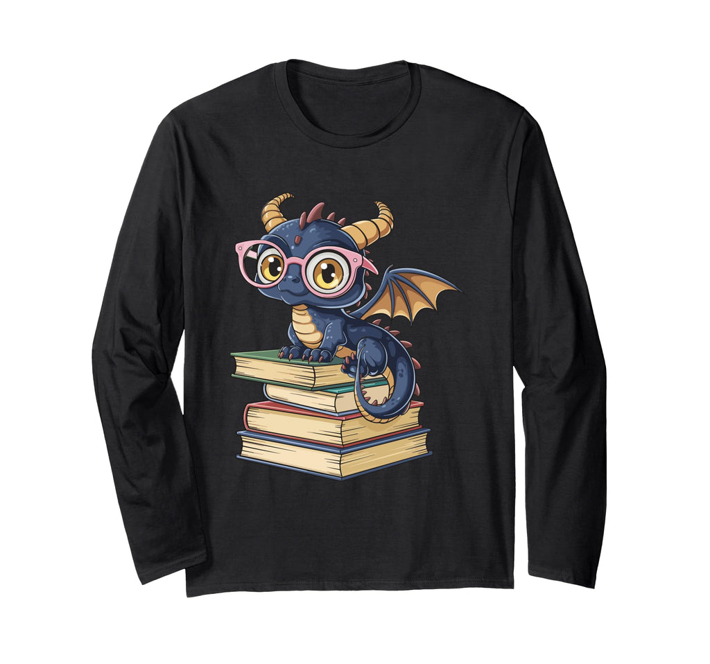 Reading Dragon Shirts Magical T-Shirt - Casual Everyday Wear for Adults - T-Shirt, Sweatshirt, Hoodie