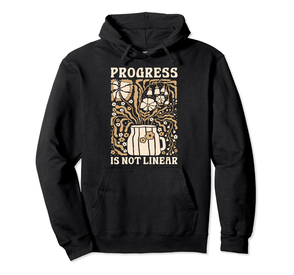 Progress Is Not Linear Sped Teacher Hoodie - Custom Art Print Men Women - T-Shirt, Sweatshirt, Hoodie