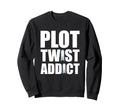 Thriller And Crime Reader Novelty Sweatshirt - Minimalist Print Men Women - T-Shirt, Sweatshirt, Hoodie
