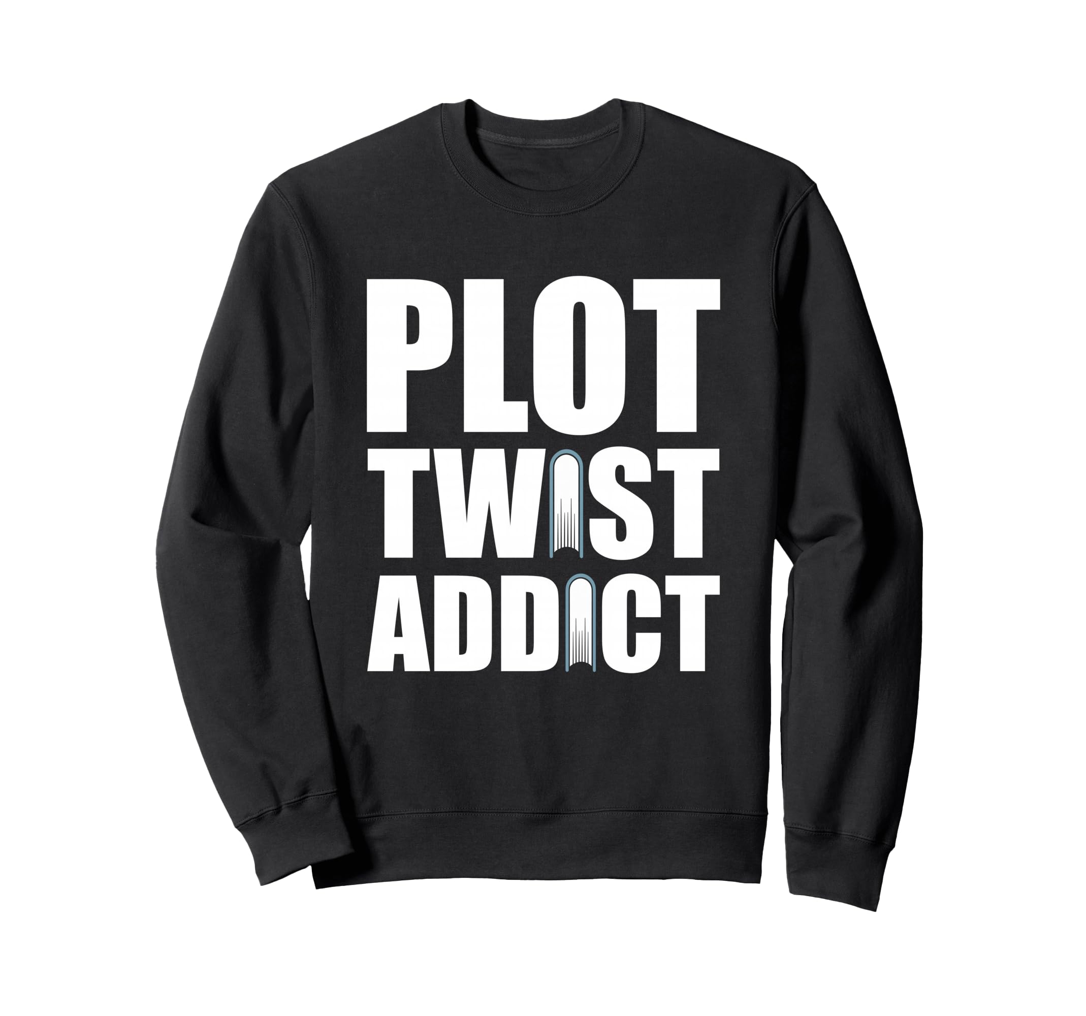 Thriller And Crime Reader Novelty Sweatshirt - Minimalist Print Men Women - T-Shirt, Sweatshirt, Hoodie