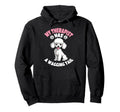 Funny Therapy Service Dog Poodle Hoodie - Casual Everyday Wear for Adults - T-Shirt, Sweatshirt, Hoodie