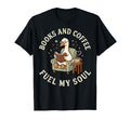 Coffee Book Reading Bibliophile Sweatshirt - Graphic Print for Adults - T-Shirt, Sweatshirt, Hoodie