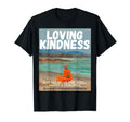 Meditating Monk Mindfulness Metta Loving T-Shirt - Custom Art Print Unisex - T-Shirt, Sweatshirt, Hoodie