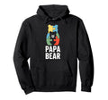 Father Autism Dad Papa Bear Autistic Hoodie - Aesthetic Graphic Men Women - T-Shirt, Sweatshirt, Hoodie