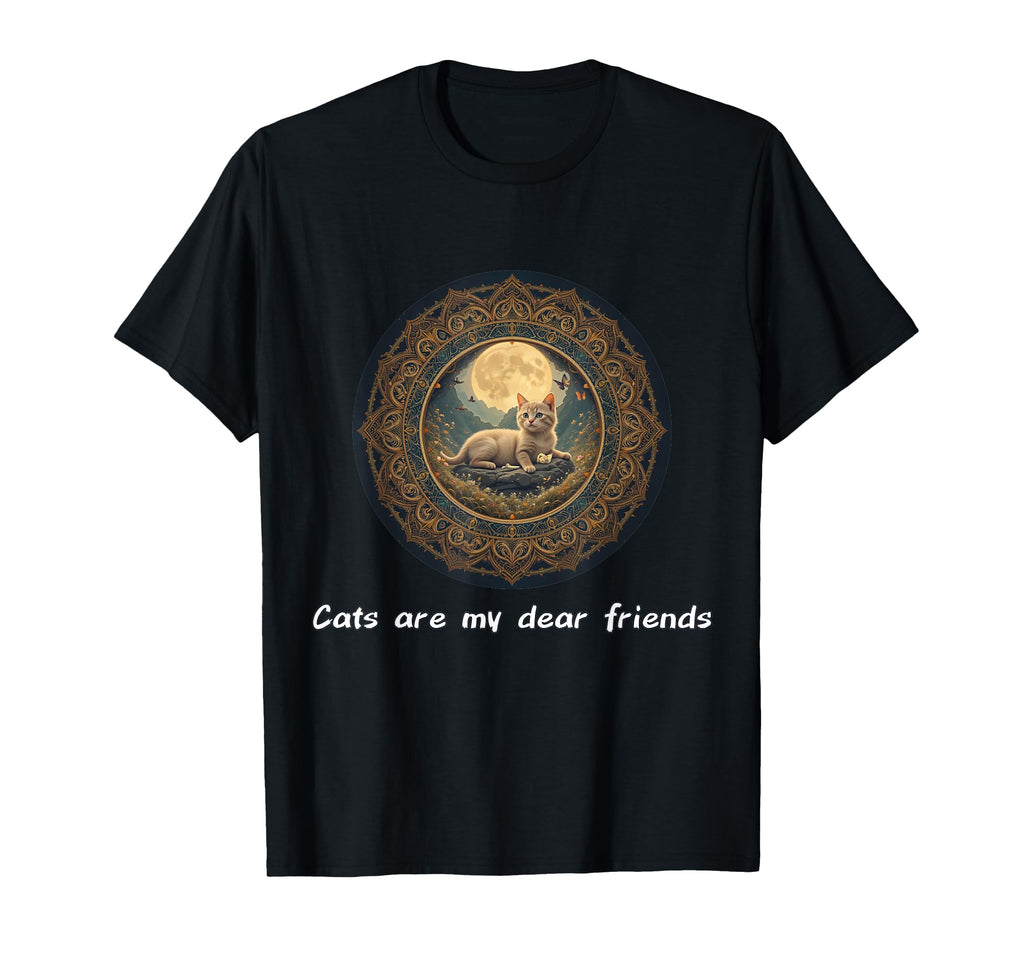 Cats Are My Best Friends Sacred T-Shirt - Casual Everyday Wear Men Women - T-Shirt, Sweatshirt, Hoodie