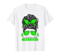 Mental Health Warrior Illness Green T-Shirt - Graphic Print for Adults - T-Shirt, Sweatshirt, Hoodie