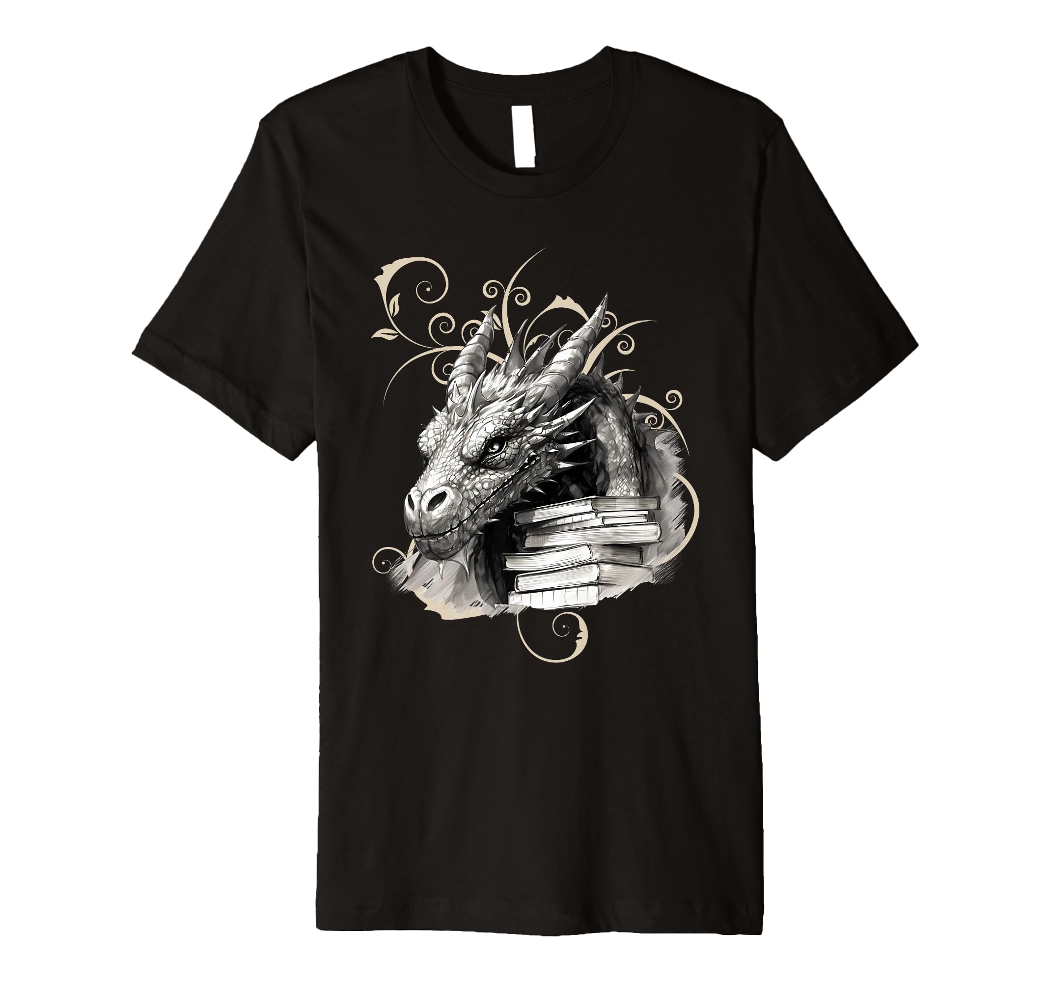 Dragon Book T-Shirt - Trendy Graphic Men Women - T-Shirt, Sweatshirt, Hoodie