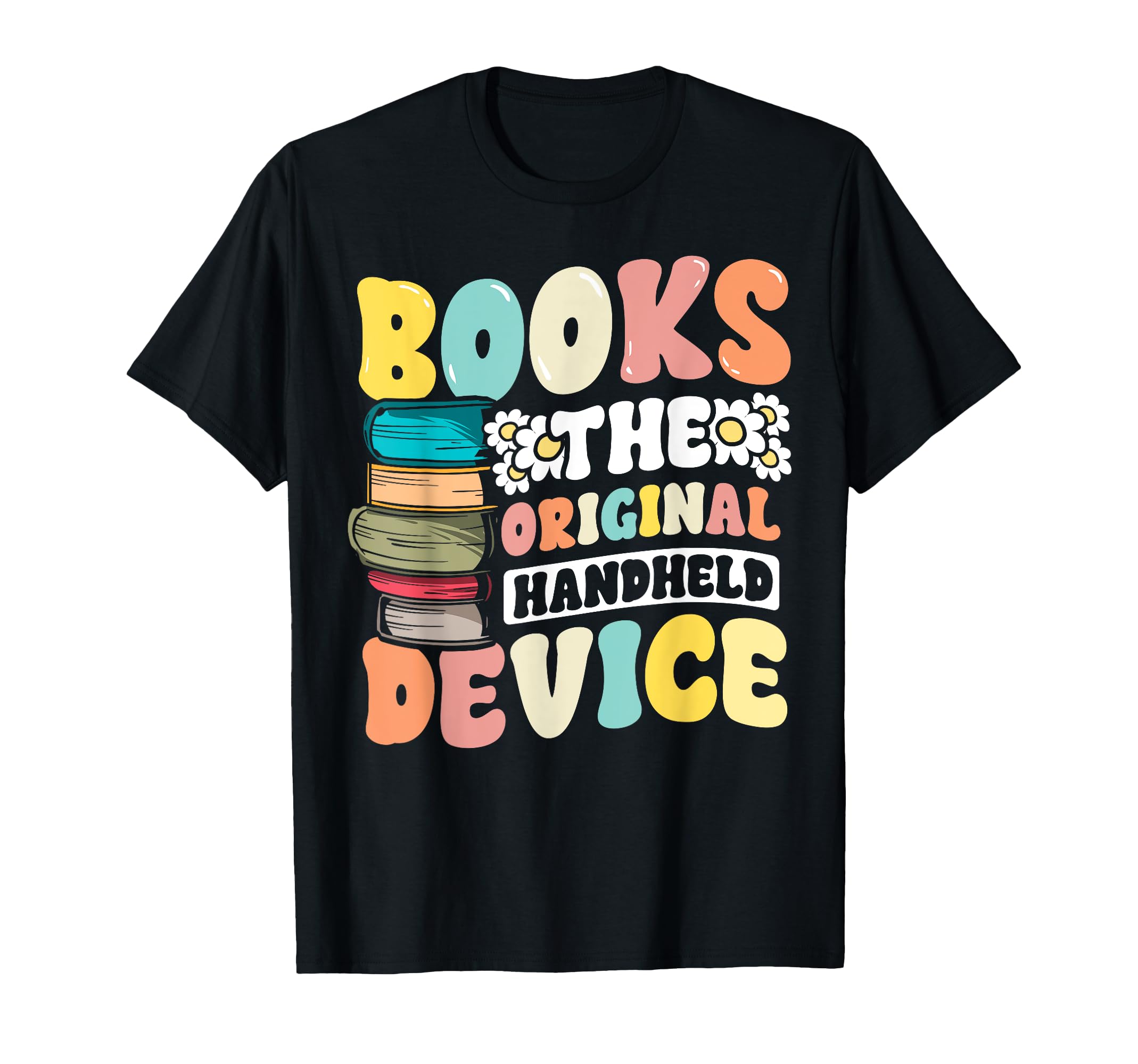 Books Original Handheld Device Book Lover T-Shirt - Novelty Apparel Unisex - T-Shirt, Sweatshirt, Hoodie