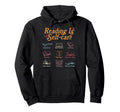 Reading Is Self Care Mental Health Hoodie - Custom Art Print Men Women - T-Shirt, Sweatshirt, Hoodie
