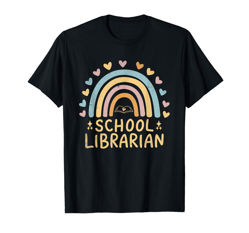 School Librarian Library Book T-Shirt - Fun Novelty Design Men Women - T-Shirt, Sweatshirt, Hoodie