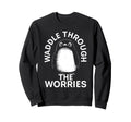 Penguin Overthinkers And Sweatshirt - Casual Everyday Wear for Adults - T-Shirt, Sweatshirt, Hoodie