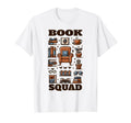 Bookworm Squad Book Gear Book Lovers T-Shirt - Minimalist Print for Adults - T-Shirt, Sweatshirt, Hoodie