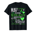 May We Wear Green Mental Health T-Shirt - Custom Art Print for Adults - T-Shirt, Sweatshirt, Hoodie