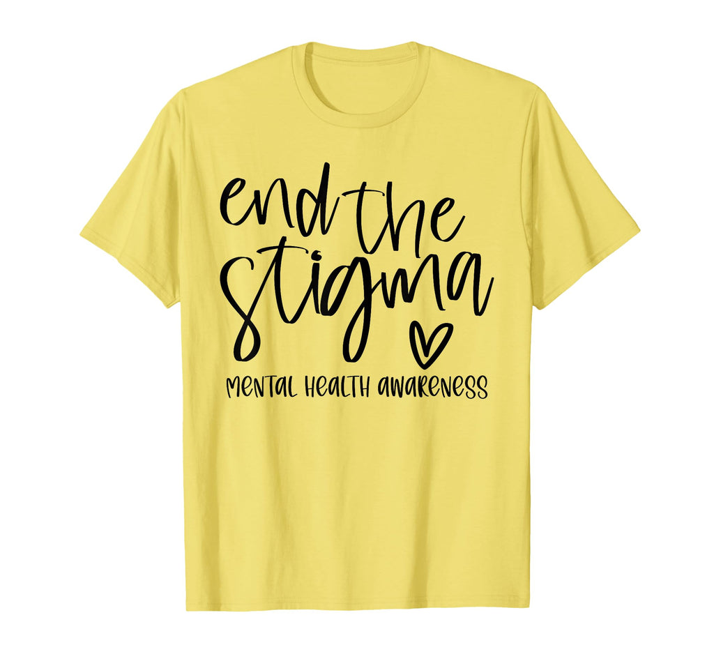 Mental Health Matters Floral Brain End T-Shirt - Fun Novelty Design Unisex - T-Shirt, Sweatshirt, Hoodie