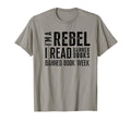 Banned Books Week Rebel I Read Banned T-Shirt - Trendy Graphic for Adults - T-Shirt, Sweatshirt, Hoodie