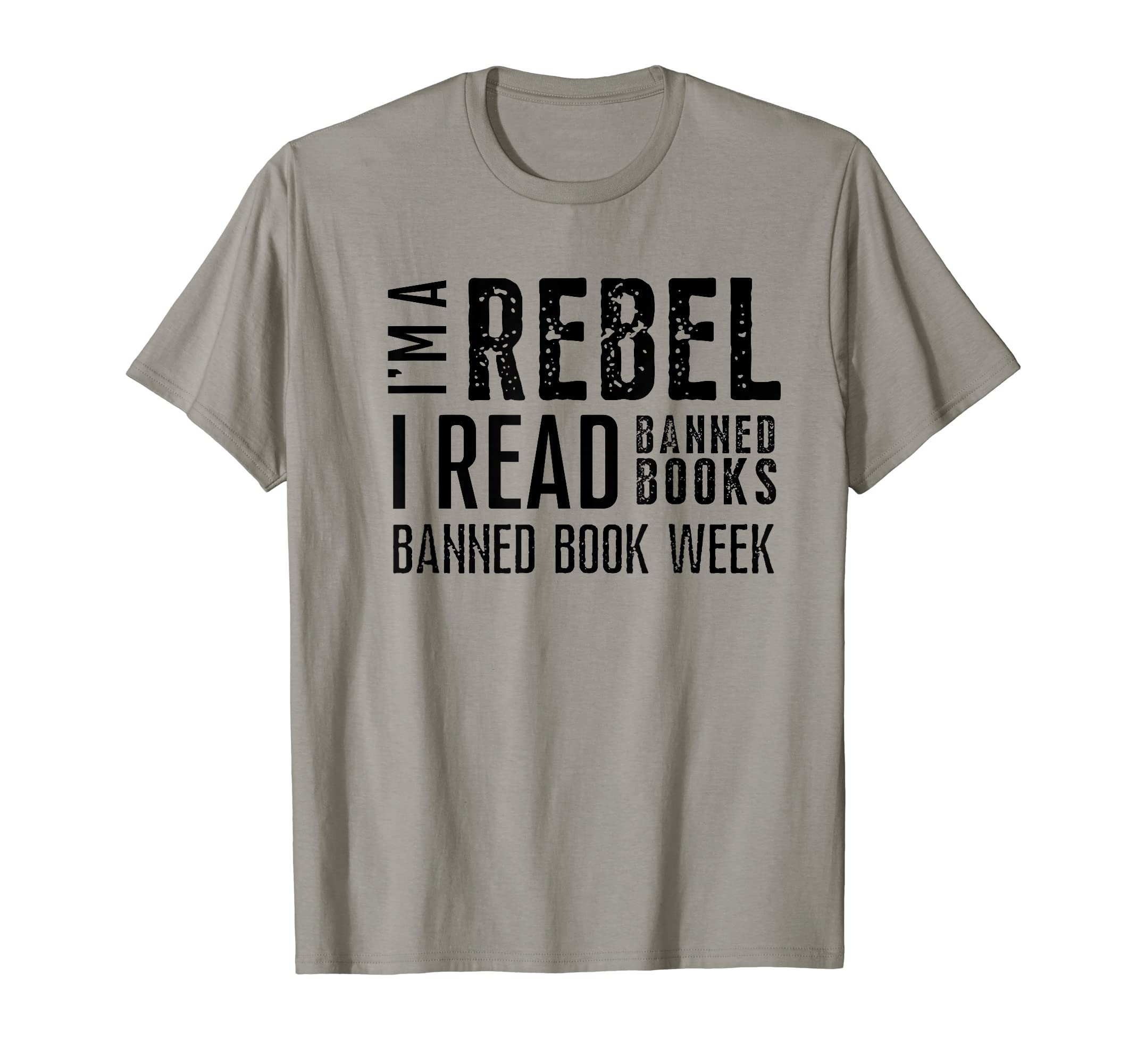Banned Books Week Rebel I Read Banned T-Shirt - Trendy Graphic for Adults - T-Shirt, Sweatshirt, Hoodie