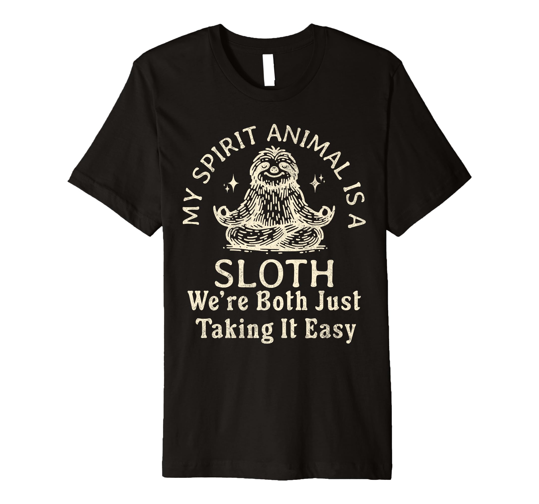 Funny Spirit Animal Sloth T-Shirt - Fun Novelty Design Men Women - T-Shirt, Sweatshirt, Hoodie