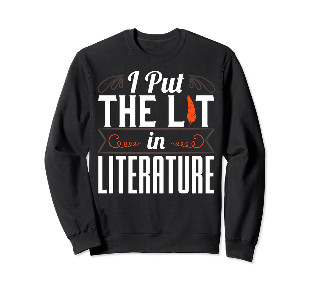 Funny Writer Literature Author Sweatshirt - Aesthetic Graphic for Adults - T-Shirt, Sweatshirt, Hoodie