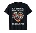 Mens Ich Brauche Keine Therapie Book T-Shirt - Trendy Graphic for Adults - T-Shirt, Sweatshirt, Hoodie