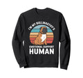 Im My Bullmastiffs Emotional Support Sweatshirt - Unique Graphic Unisex - T-Shirt, Sweatshirt, Hoodie