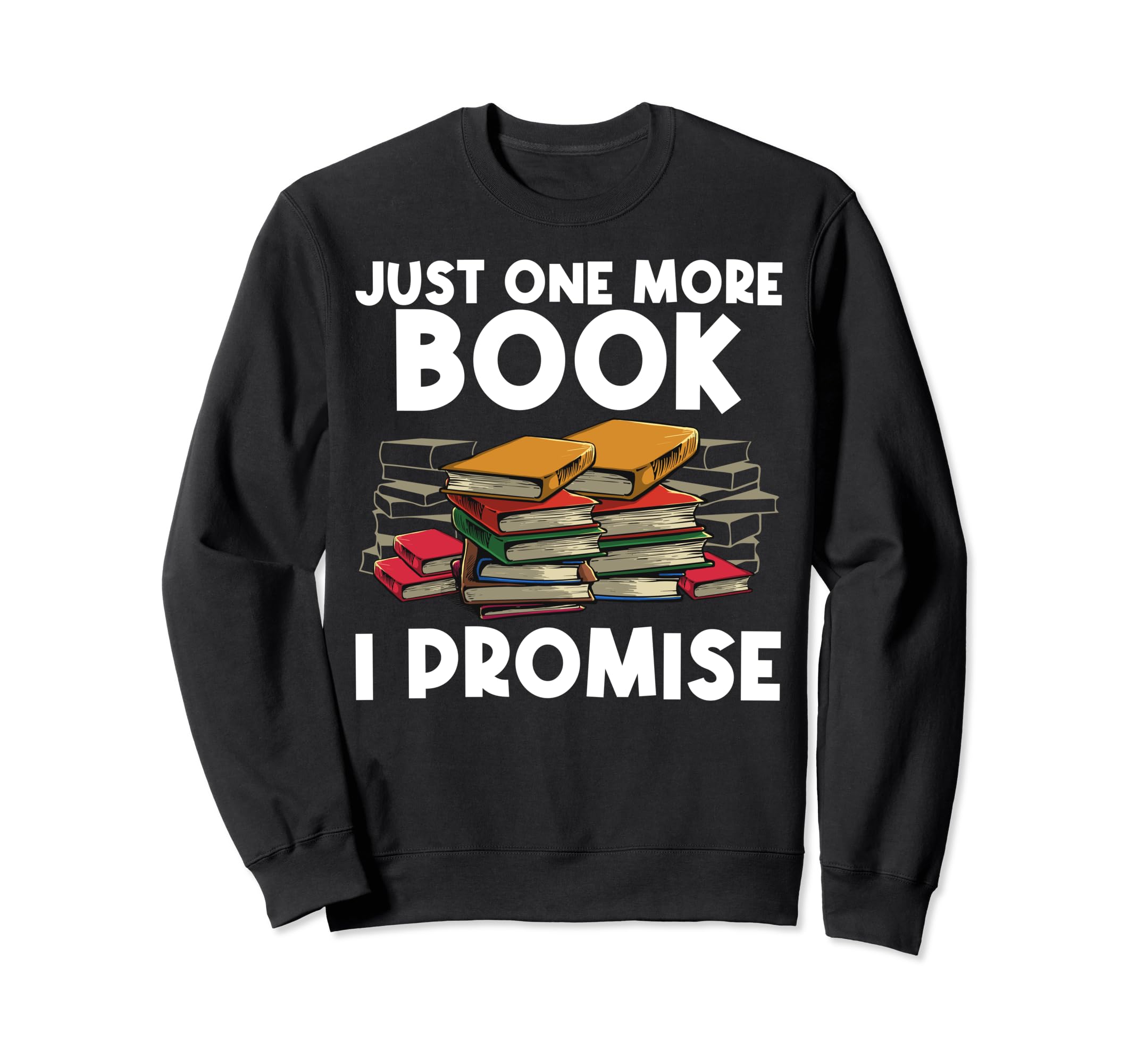 Funny Bookworm Art Book Sweatshirt - Casual Everyday Wear Men Women - T-Shirt, Sweatshirt, Hoodie