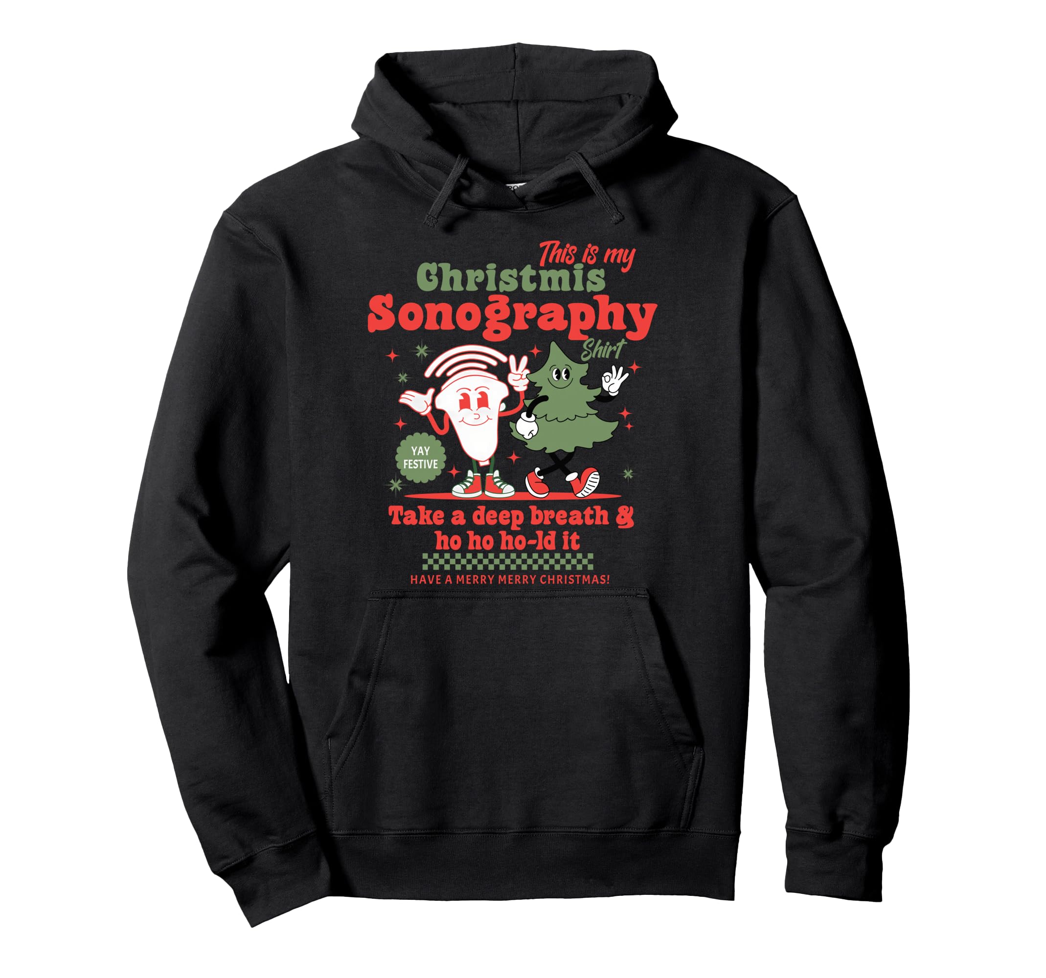 This Is My Sonography Take Deep Breath Hoodie - Streetwear Style for Adults - T-Shirt, Sweatshirt, Hoodie
