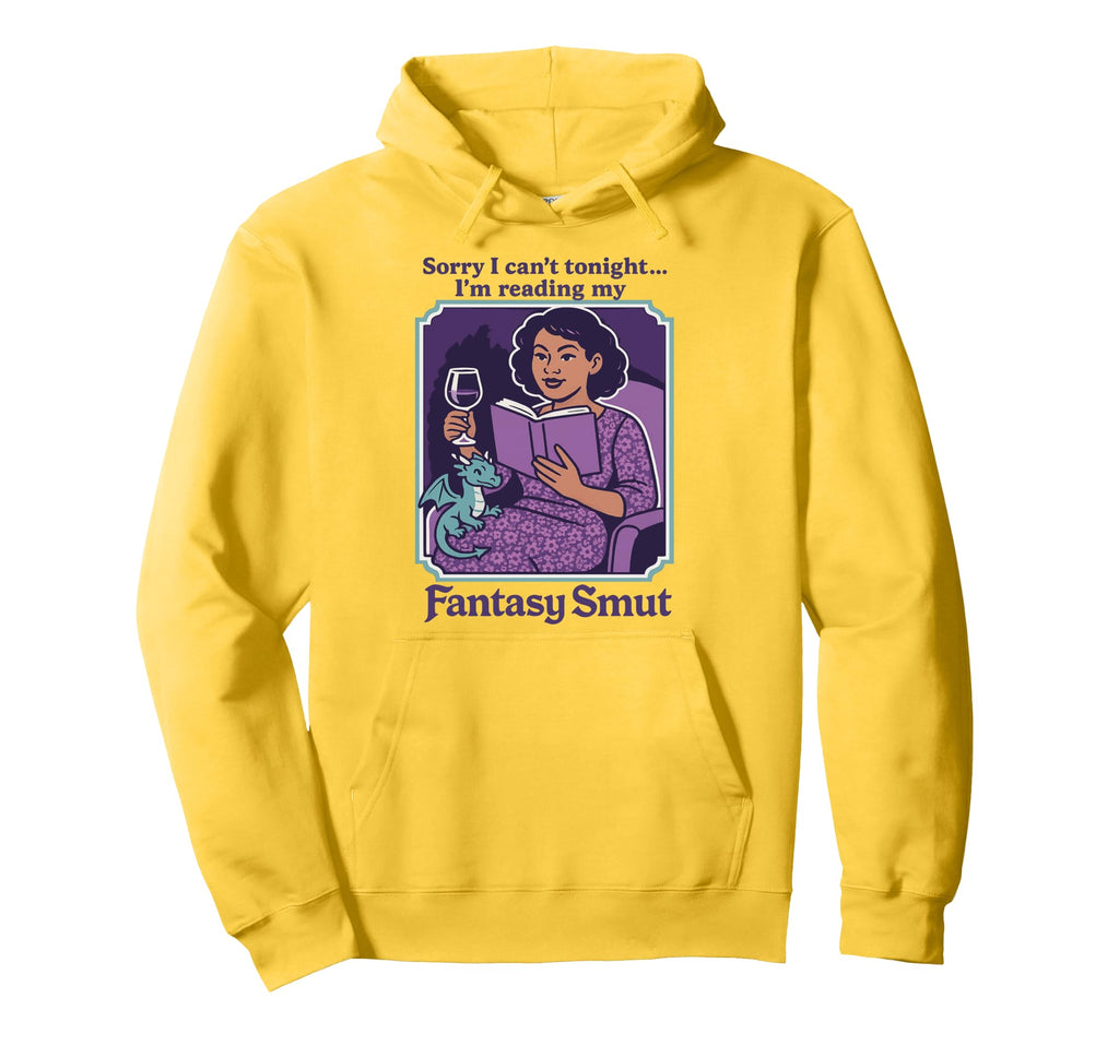 Smut Fantasy Book Lover Reader Hoodie - Casual Everyday Wear for Adults - T-Shirt, Sweatshirt, Hoodie