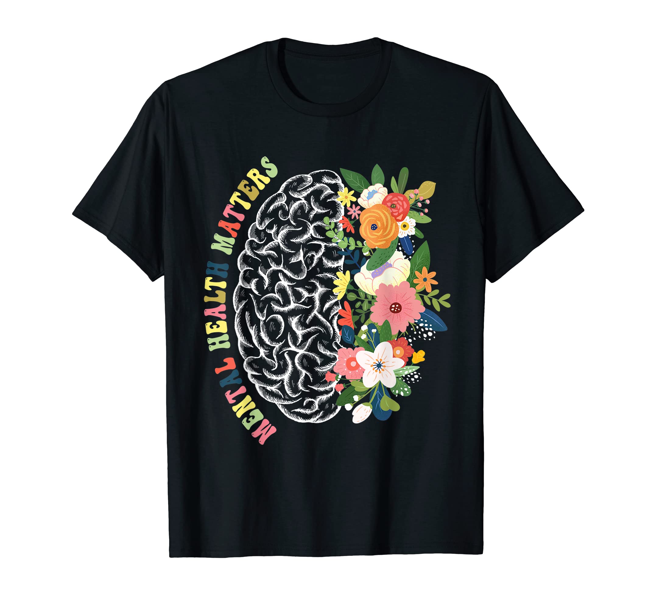 Mental Health Matters Plant Lovers T-Shirt - Unique Graphic Men Women - T-Shirt, Sweatshirt, Hoodie