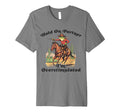 Hold Partner Im Overstimulated Cowboy Frog T-Shirt - Graphic Print Unisex - T-Shirt, Sweatshirt, Hoodie
