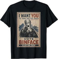 Retro I Want You to Take Out The Trash Vote Binface 2026 T-Shirt Unisex T-shirt, Sweatshirt, Hoodie, Long Sleeve Tee - T-Shirt, Sweatshirt, Hoodie