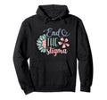 End Stigma Mental Health Awareness Hoodie - Custom Art Print Unisex - T-Shirt, Sweatshirt, Hoodie