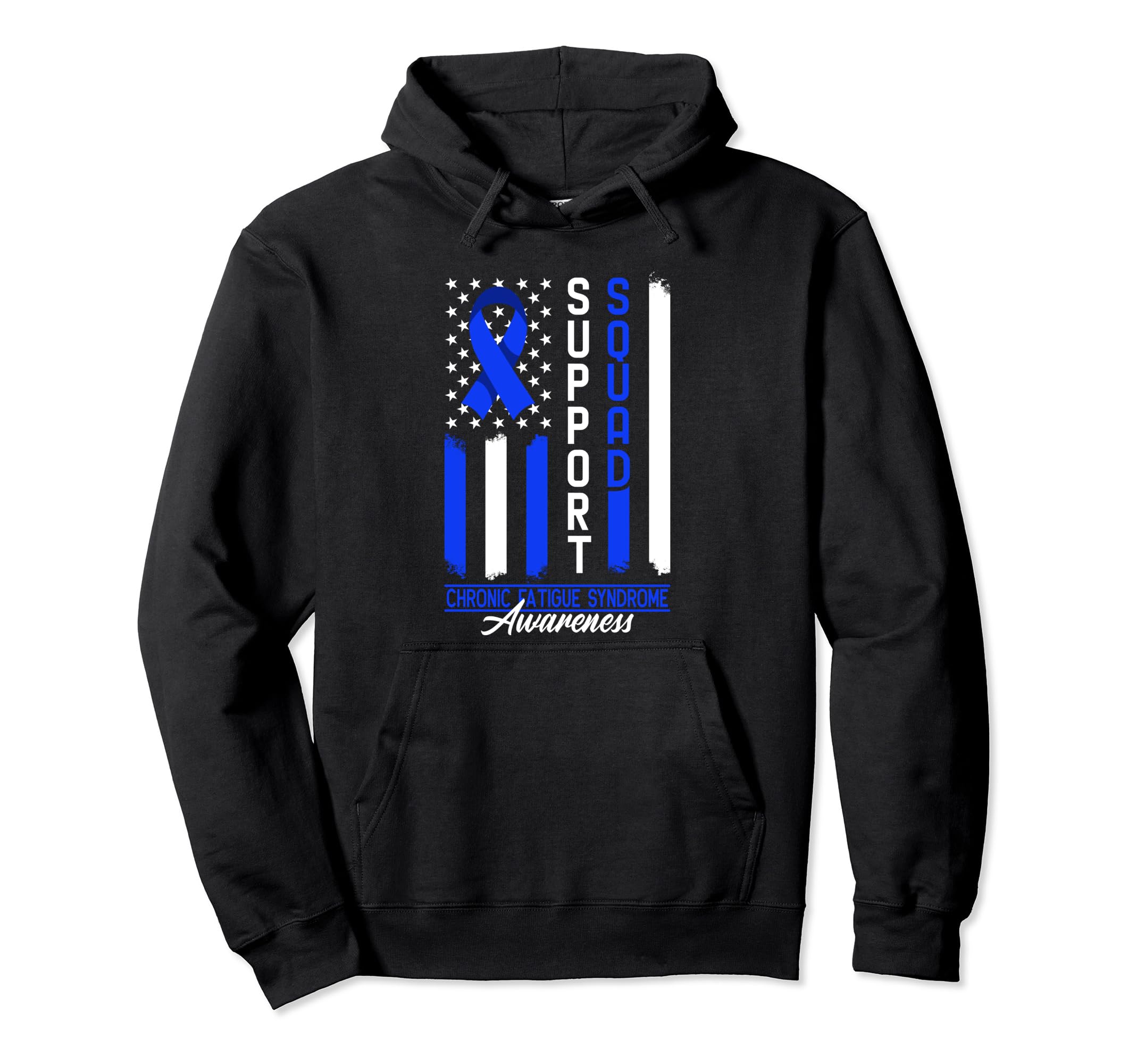 Support Awareness Squad I Me Cfs Chronic Hoodie - Trendy Graphic Men Women - T-Shirt, Sweatshirt, Hoodie