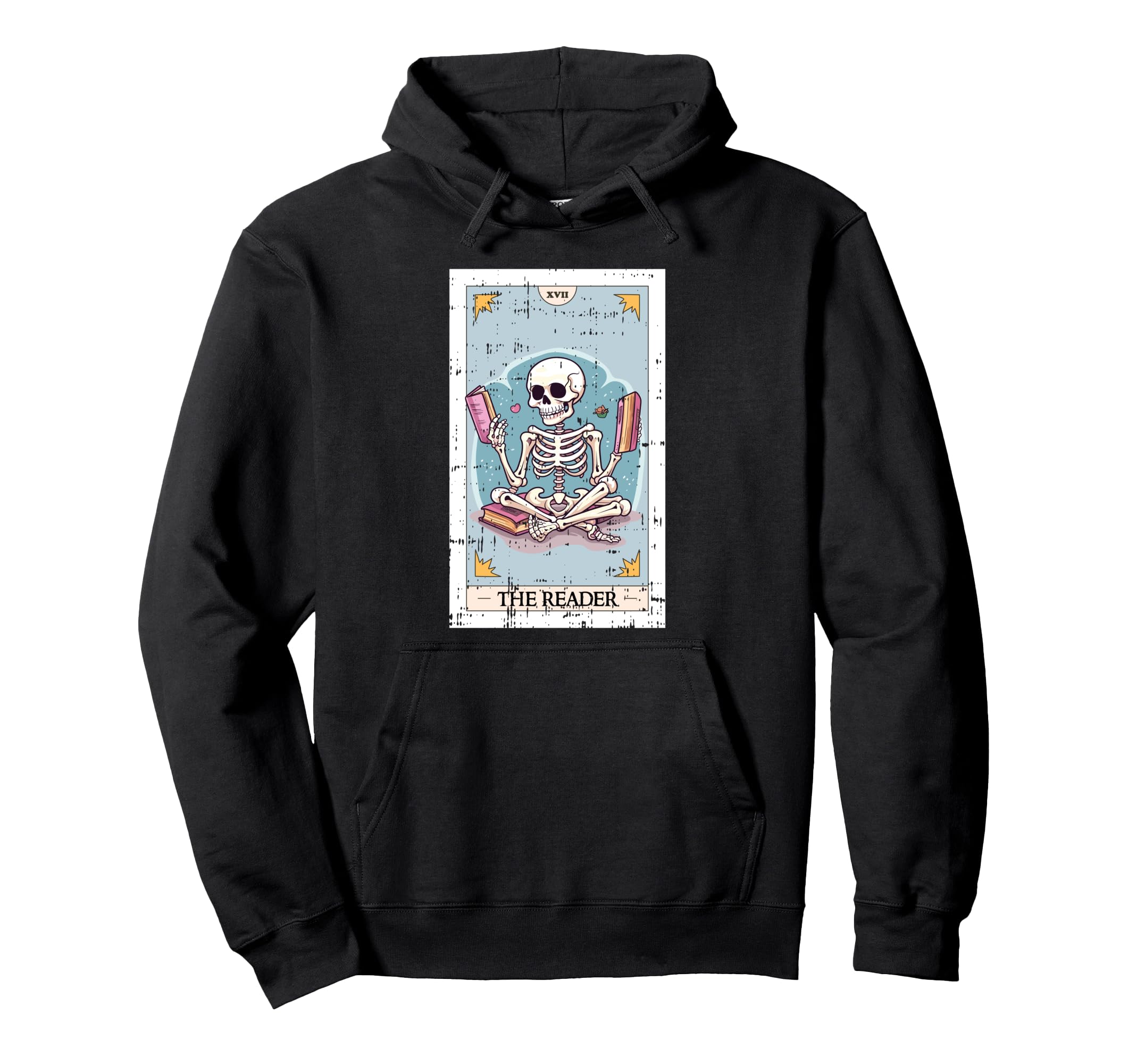 Reader Reading Book Lover Bookworm Hoodie - Fun Novelty Design Men Women - T-Shirt, Sweatshirt, Hoodie