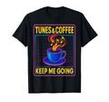 Digital Tunes Coffee Keep Me Going T-Shirt - Custom Art Print Men Women - T-Shirt, Sweatshirt, Hoodie