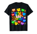 You Are Enough Lgbt Rainbow Pride Flag T-Shirt - Minimalist Print Unisex - T-Shirt, Sweatshirt, Hoodie